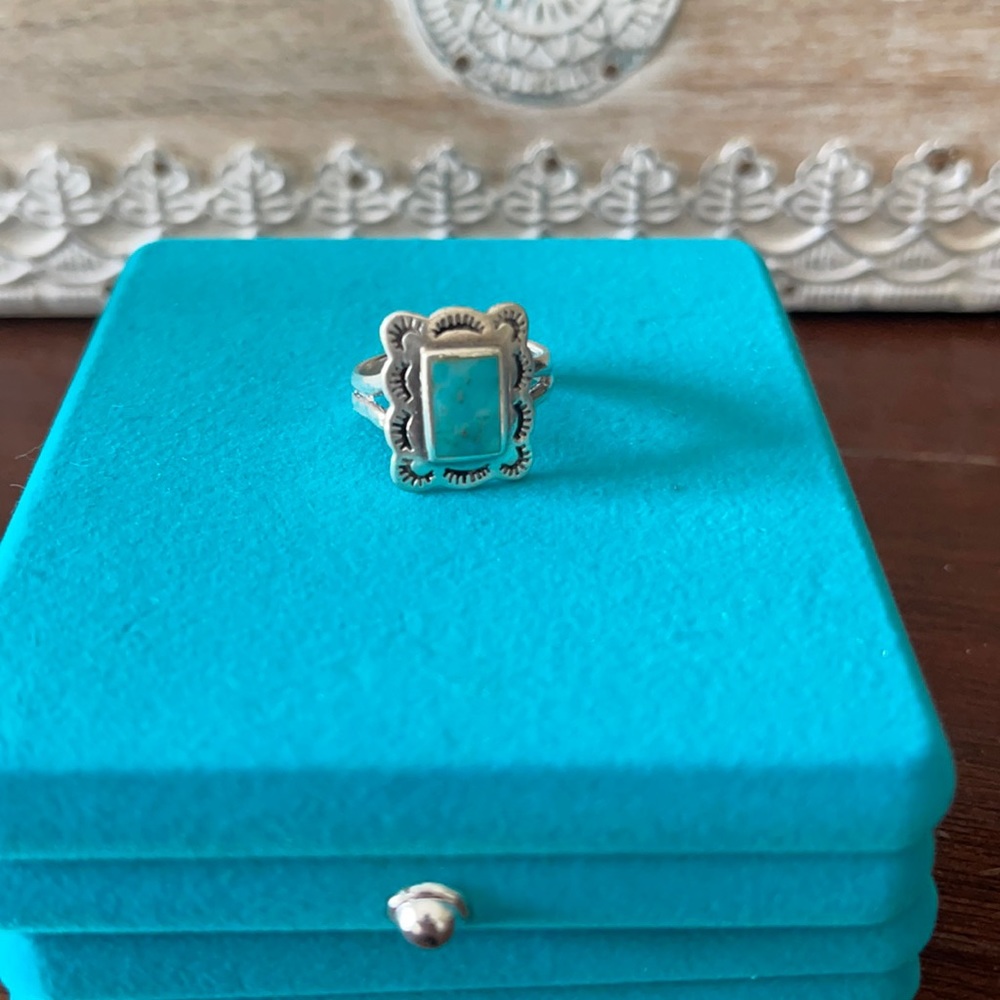 Turquoise 925 Sterling silver ring